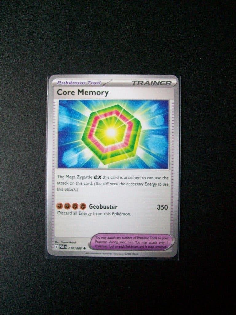 3549: Nieuwe Pokemon Kaart Trainer CORE MEMORY (070/088), Verzenden, Nieuw, Losse kaart