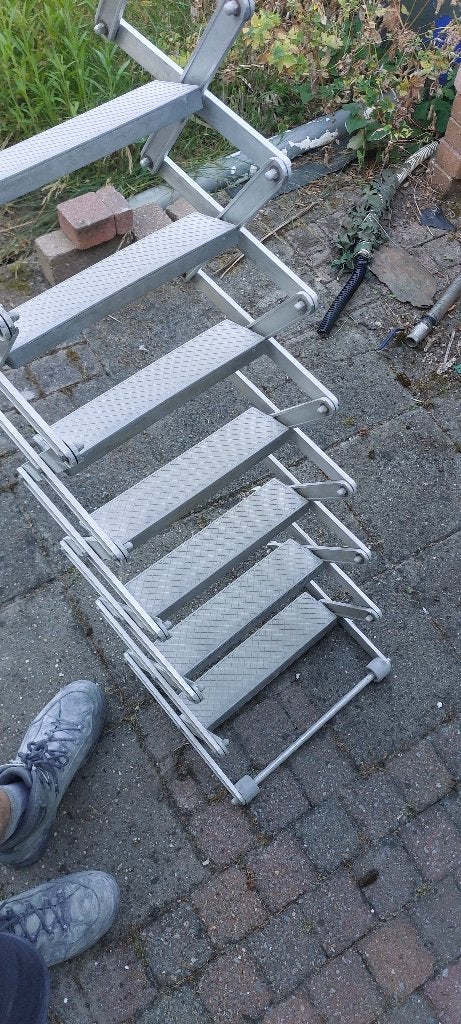 Vlizotrap, Ophalen, Gebruikt, Opvouwbaar of Inschuifbaar, 2 tot 4 meter