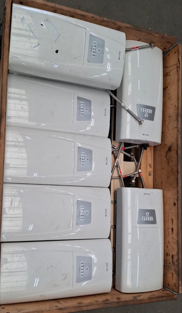 Gebruikte Clage DCX 18.27 kW doorstroomboilers (meerdere), Ophalen of Verzenden, Gebruikt, 800 watt of meer, Overige typen