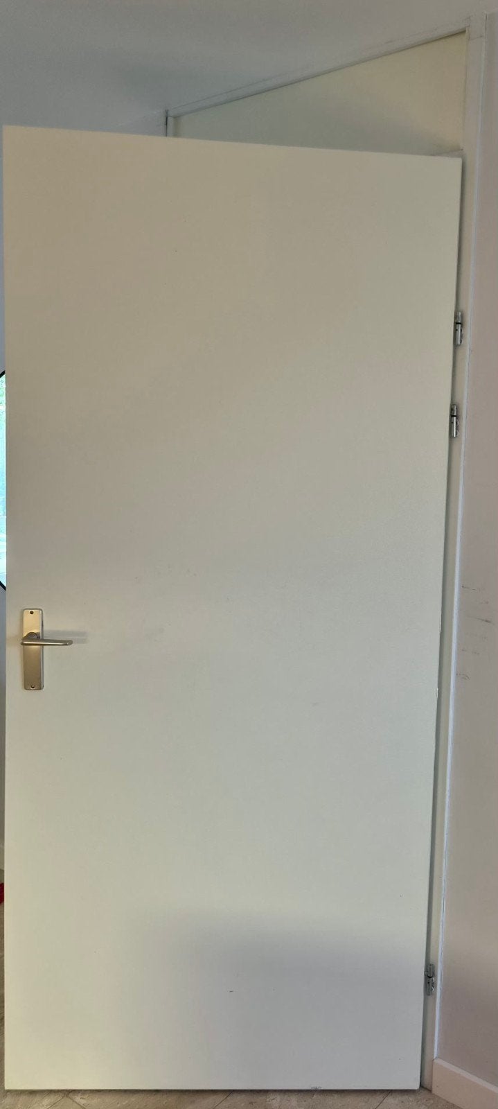 2 binnendeuren met bovenlicht incl. opdek kozijnen, Ophalen, Gebruikt, 80 tot 100 cm, Binnendeur
