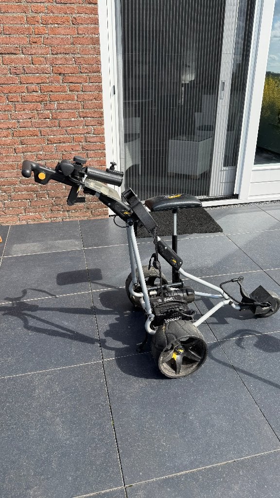 Powakaddy Elektrische Golftrolley met zitje, Ophalen, Gebruikt, Golfkar, Overige merken