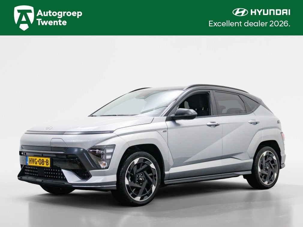 Hyundai KONA Electric N Line Edition 65.4 kWh | DEMO-Korting, Auto's, Hyundai, Gebruikt, 300 kg, Automatische klimaatregeling