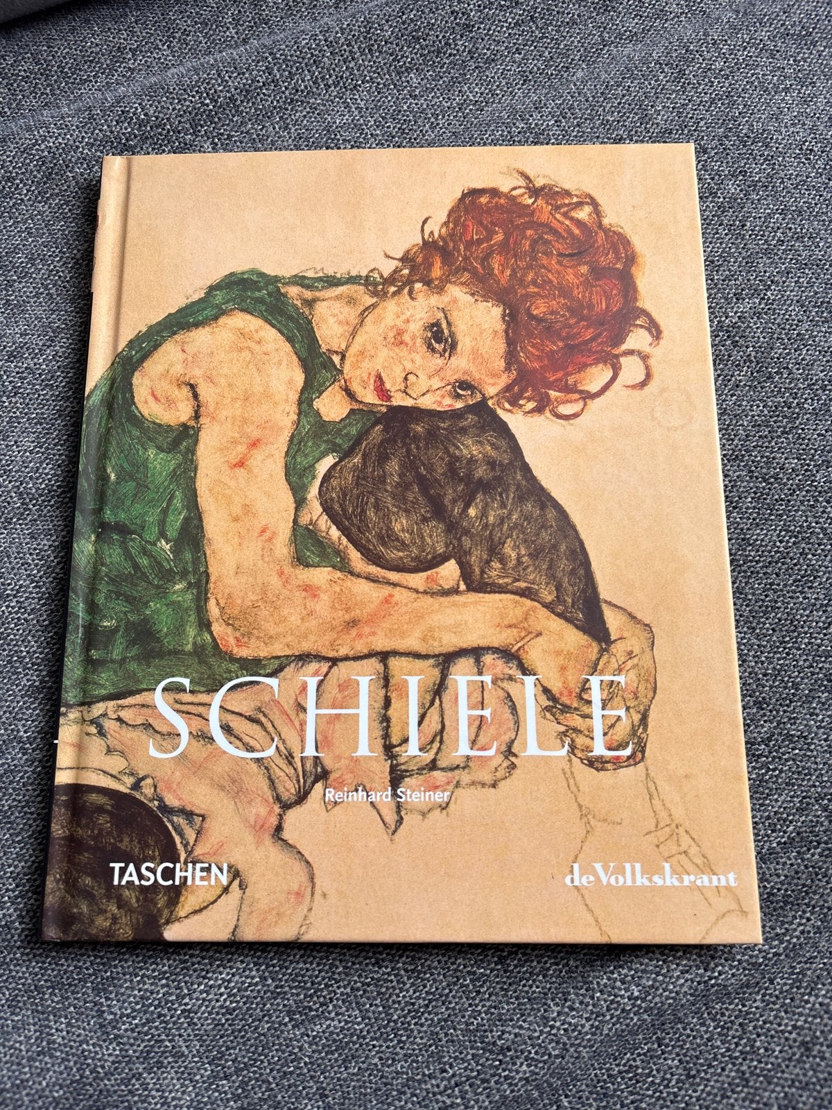 Schiele - Taschen Kunstboek (De Volkskrant editie), Boeken, Kunst en Cultuur | Beeldend, Ophalen of Verzenden, Zo goed als nieuw