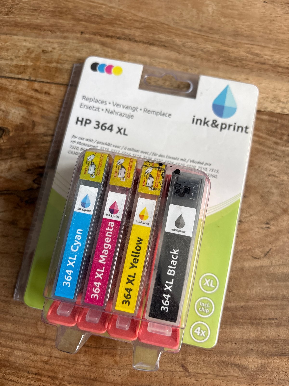 HP 364 XL Inktcartridges (4-pack) - Nieuw, geopende verpakki, Ophalen, Nieuw, Cartridge