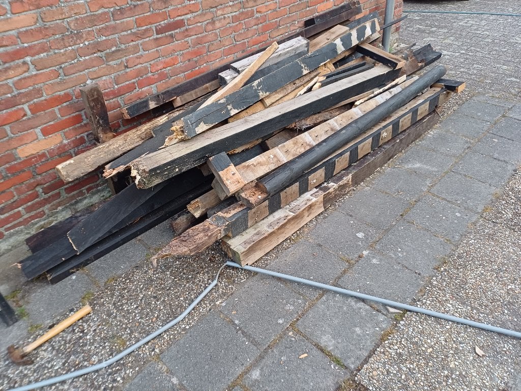 Tuinhouten, Ophalen, Gebruikt, Kunststof, Fietsenberging
