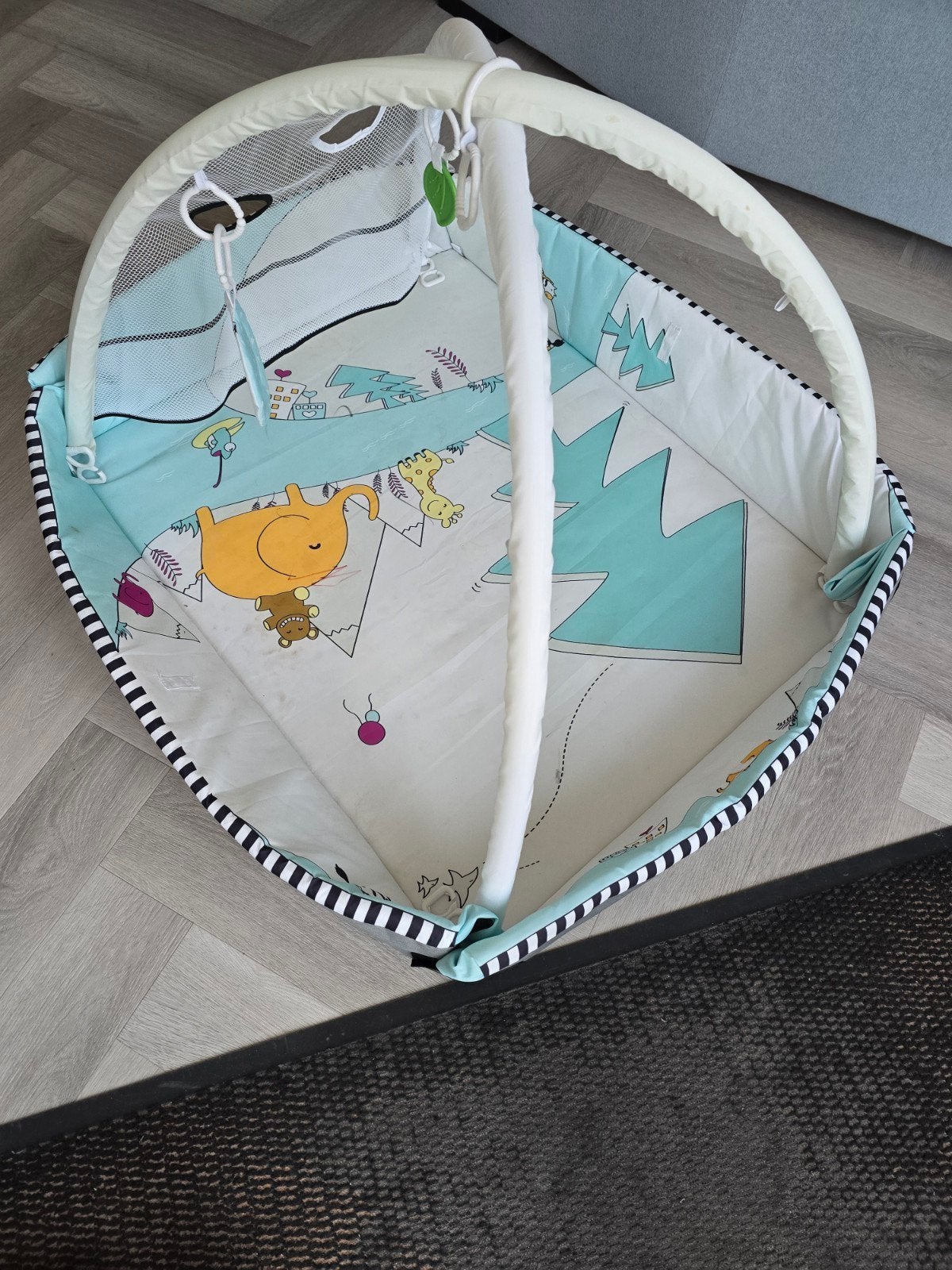 Baby speelkleed, Ophalen, Gebruikt