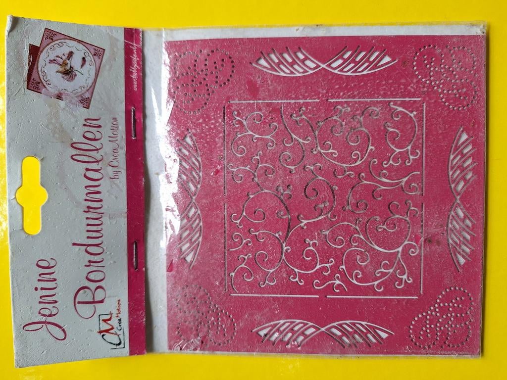 Jenine Borduurmal - Decoratieve patronen voor borduren, Ophalen of Verzenden, Nieuw, Handborduren, Onderdeel of Toebehoren