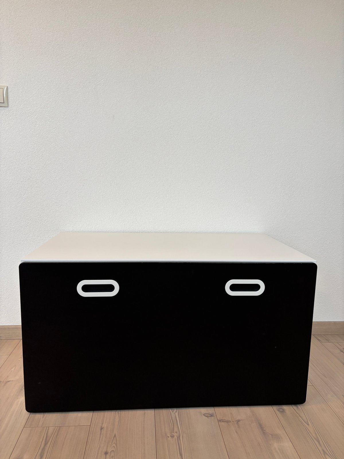 IKEA STUVA opbergmeubel krijtstreepbord/paneel, goede staat., Gebruikt, Kast, 50 tot 70 cm, 75 tot 100 cm