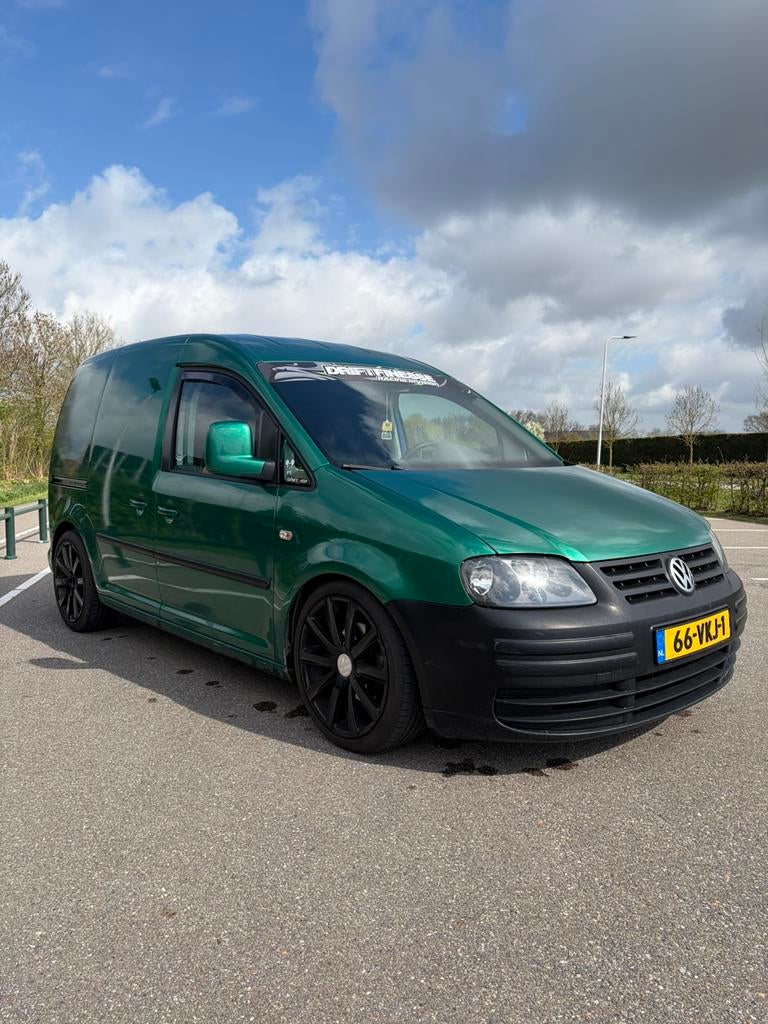 Caddy 1.9 TDI 2007, Voorwielaandrijving, Zwart, 4 cilinders, Volkswagen