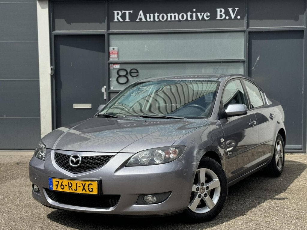 Mazda 3 1.6 Touring Airco, Gebruikt, 4 cilinders, 49 €/maand, Handgeschakeld