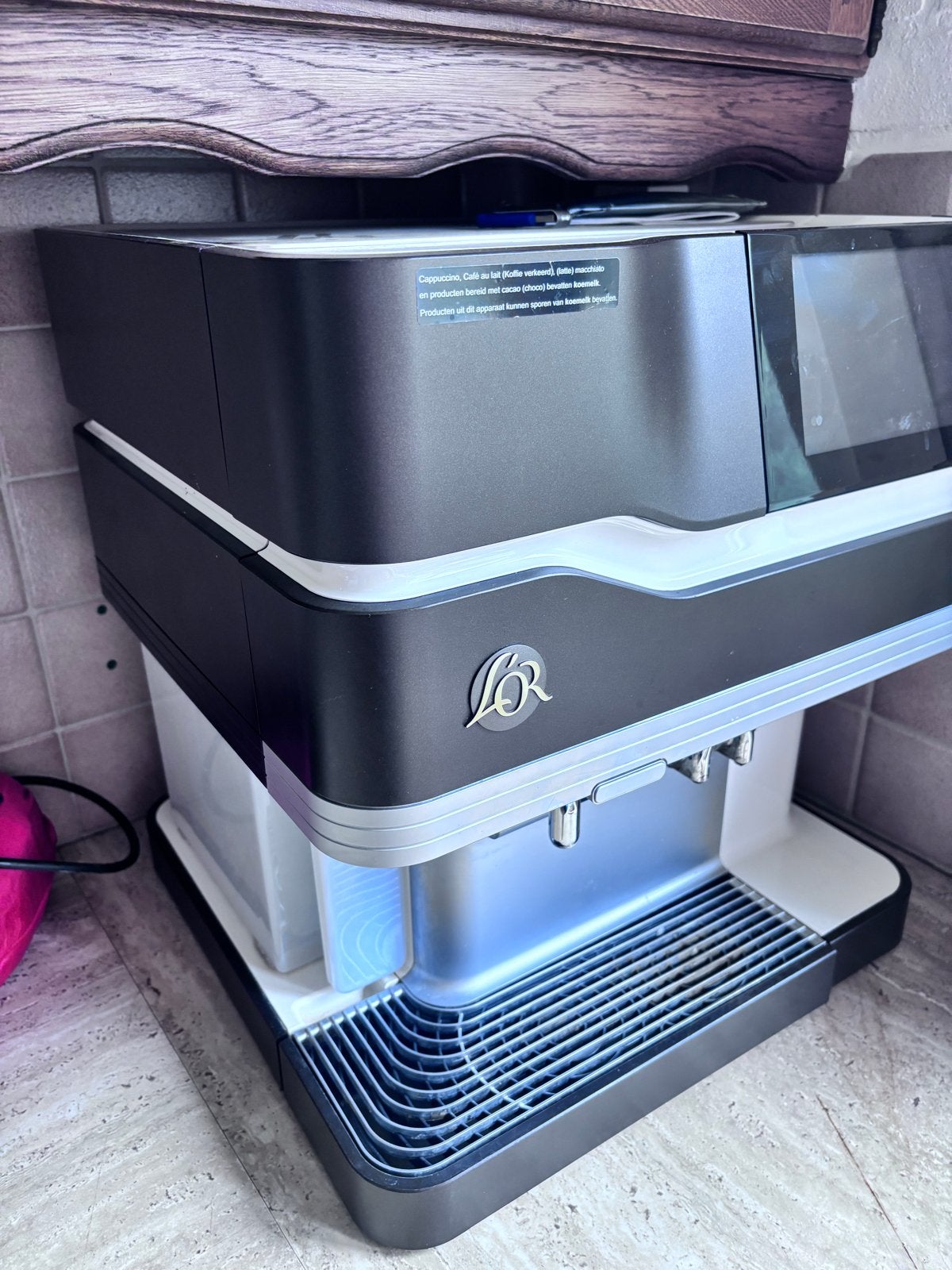 L'Or Promesso Koffiemachine met watertank, Ophalen, Gebruikt, Koffiemachine, Afneembaar waterreservoir