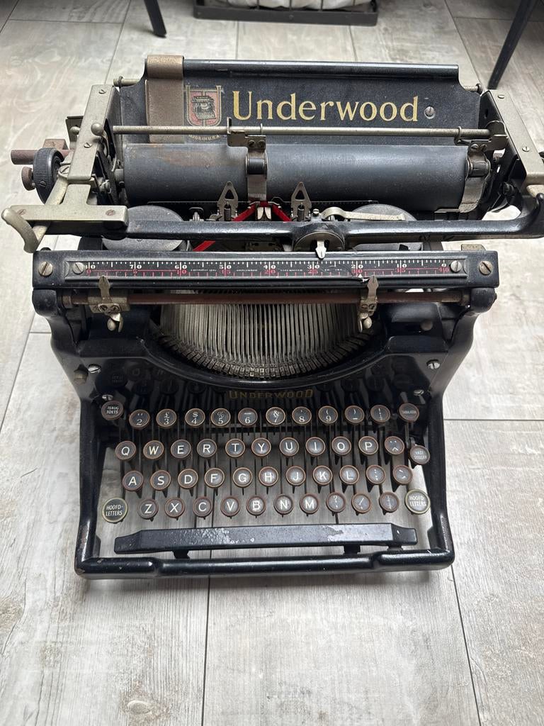 Underwood typemachine werkend, Diversen, Typemachines, Ophalen
