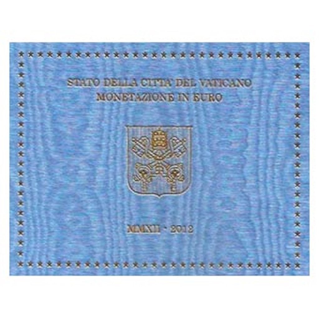 BU set Vaticaan 2012 Blister - 1 cent tm 2 euro, Ophalen of Verzenden, Vaticaanstad, Overige waardes, Setje