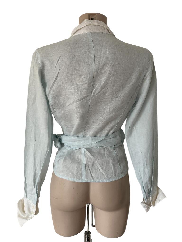 Josephine & Co blouse S, Maat 38/40 (M), Blauw, Ophalen of Verzenden, Zo goed als nieuw