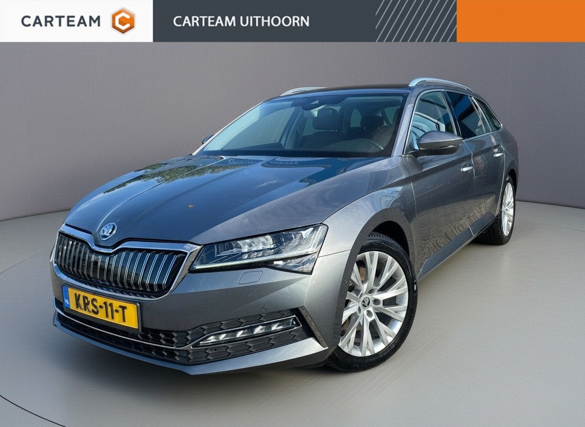 Skoda Superb Combi 1.4 TSI iV Sportline Business, Dealer onderhouden, Gebruikt, 1668 kg, Hybride Elektrisch/Benzine