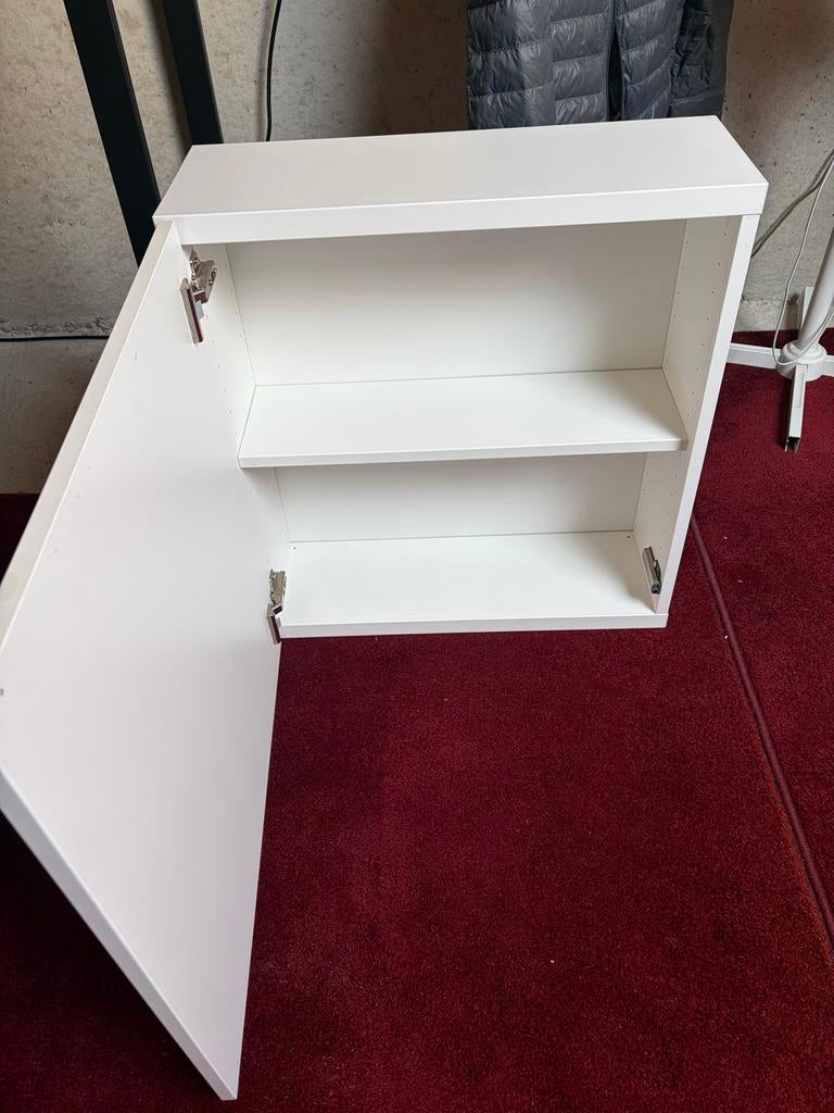 IKEA Hangkastje wit met 1 plank, Ophalen, Gebruikt