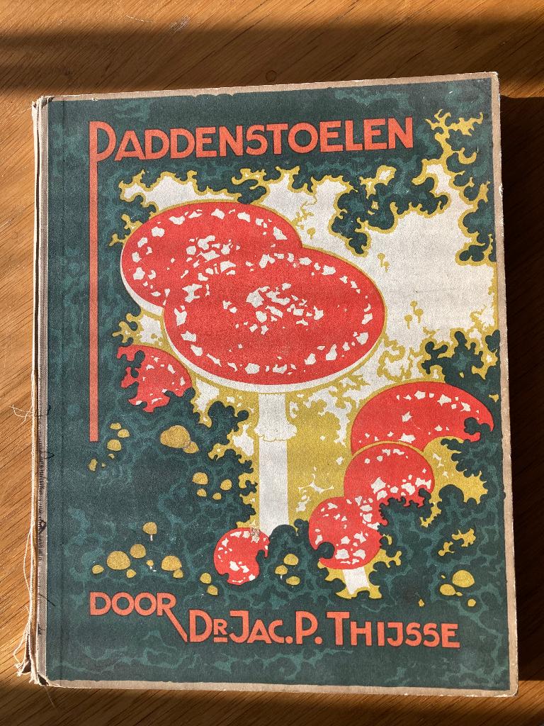 Verkade plaatjesalbum "Paddenstoelen", Boeken, Ophalen of Verzenden, Gelezen, Jac. P. Thijsse, Plaatjesalbum