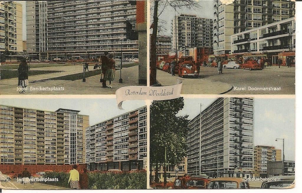 Rotterdam Wereldstad., Ophalen of Verzenden, 1980 tot heden, Gelopen, Zuid-Holland