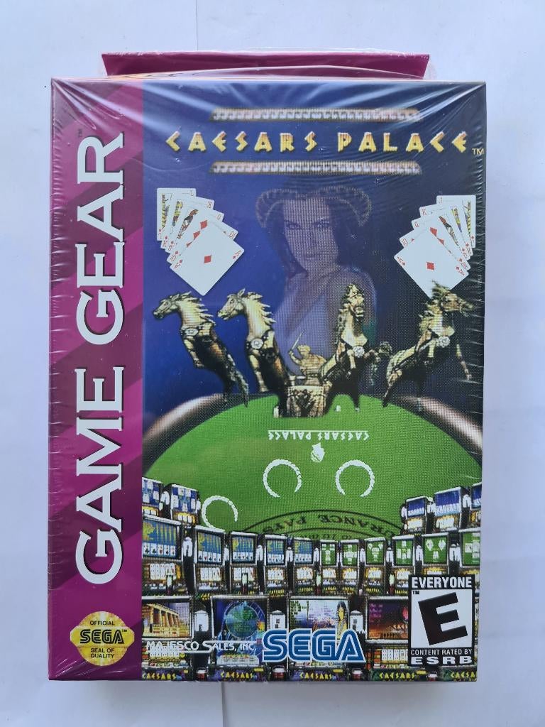 CAESARS PALACE NEW sealed, Game Gear, 1 speler, Racen en Vliegen, Nieuw