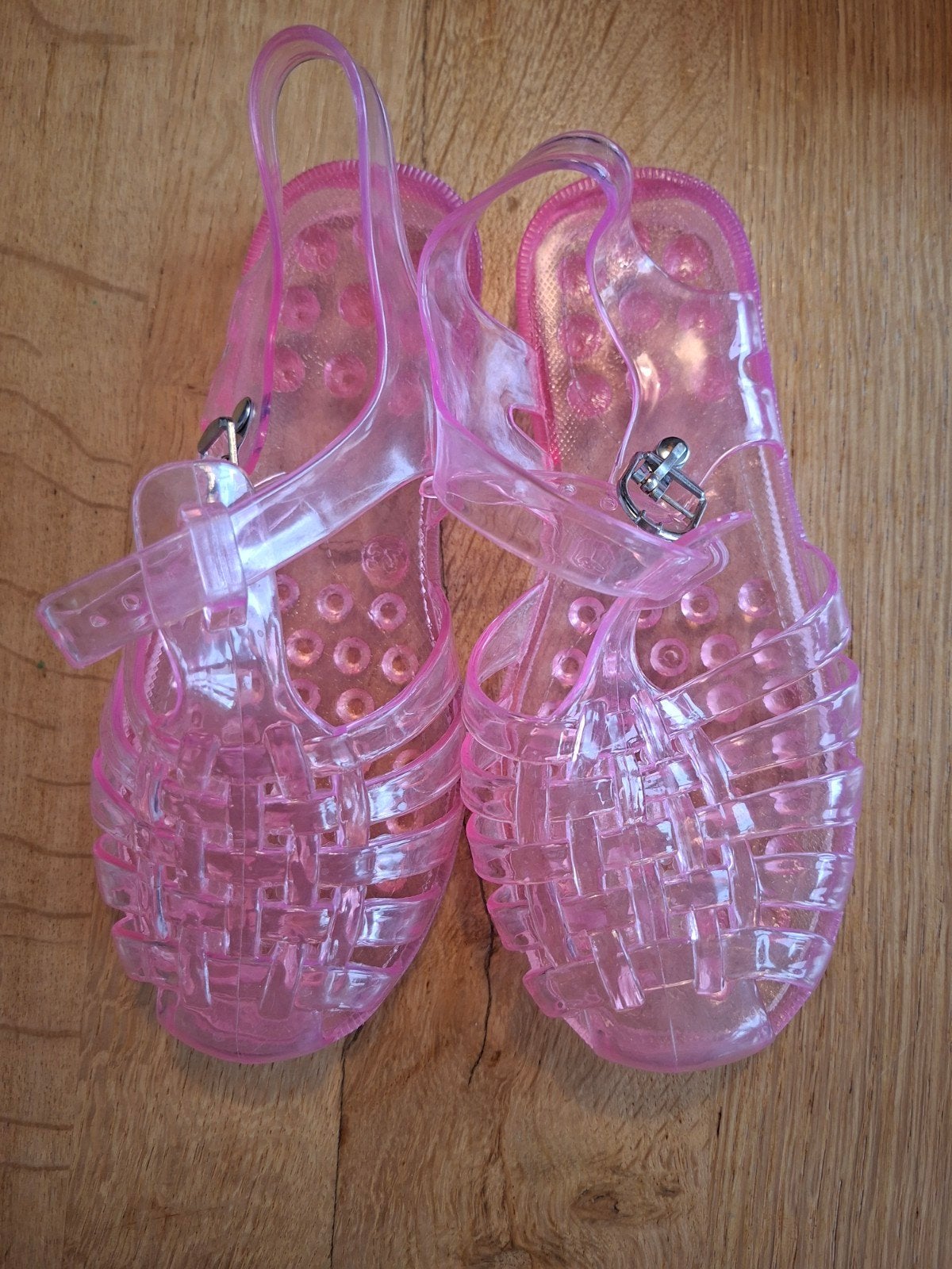 Roze plastic waterschoenen maat 32, Gebruikt, Meisje, Schoenen, Ophalen of Verzenden