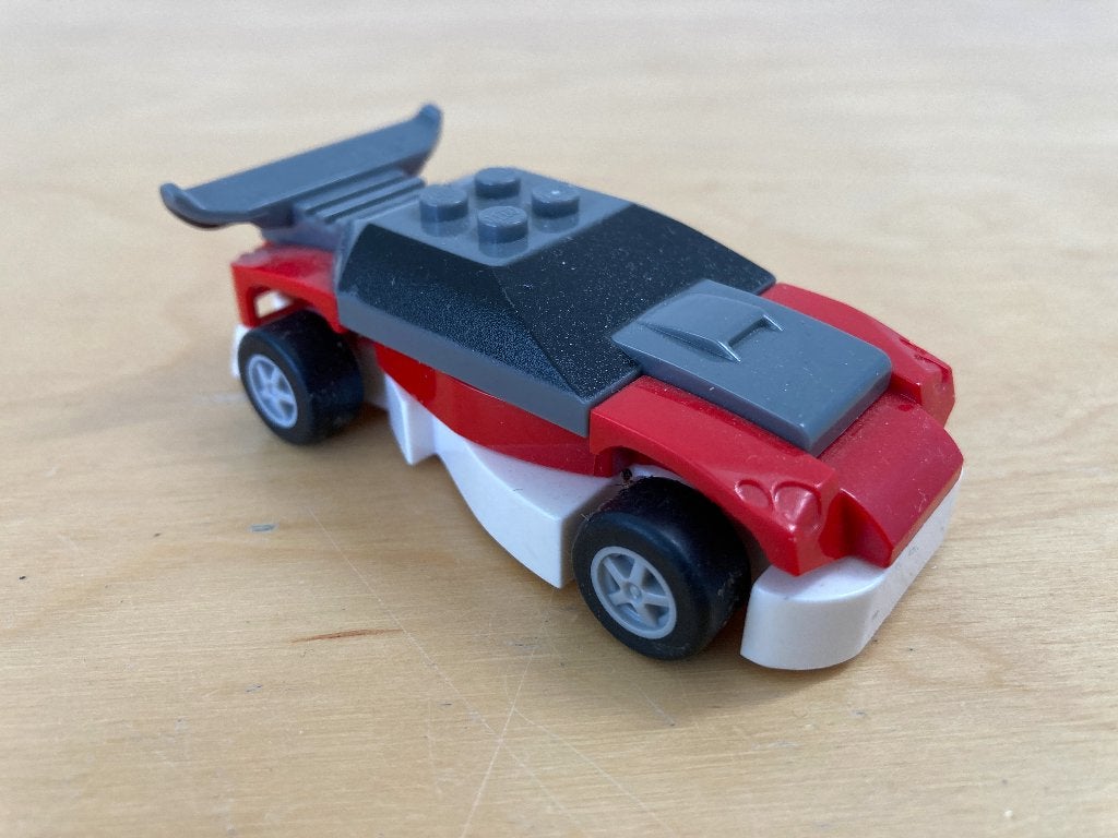 LEGO Racers - McDonalds Happy Meal Racers Car 3 - Raceauto 3, Gebruikt, Lego, Ophalen of Verzenden, Compleet