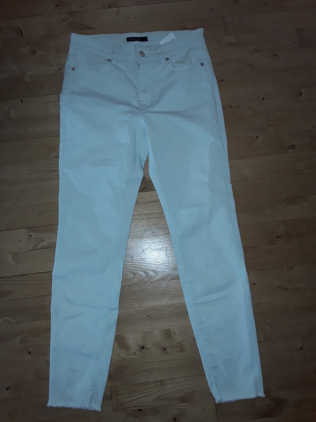 Lichtgroen/mintkleur MarcCain broek mt N3 mt 38, Maat 38/40 (M), Ophalen of Verzenden, Zo goed als nieuw, Lang