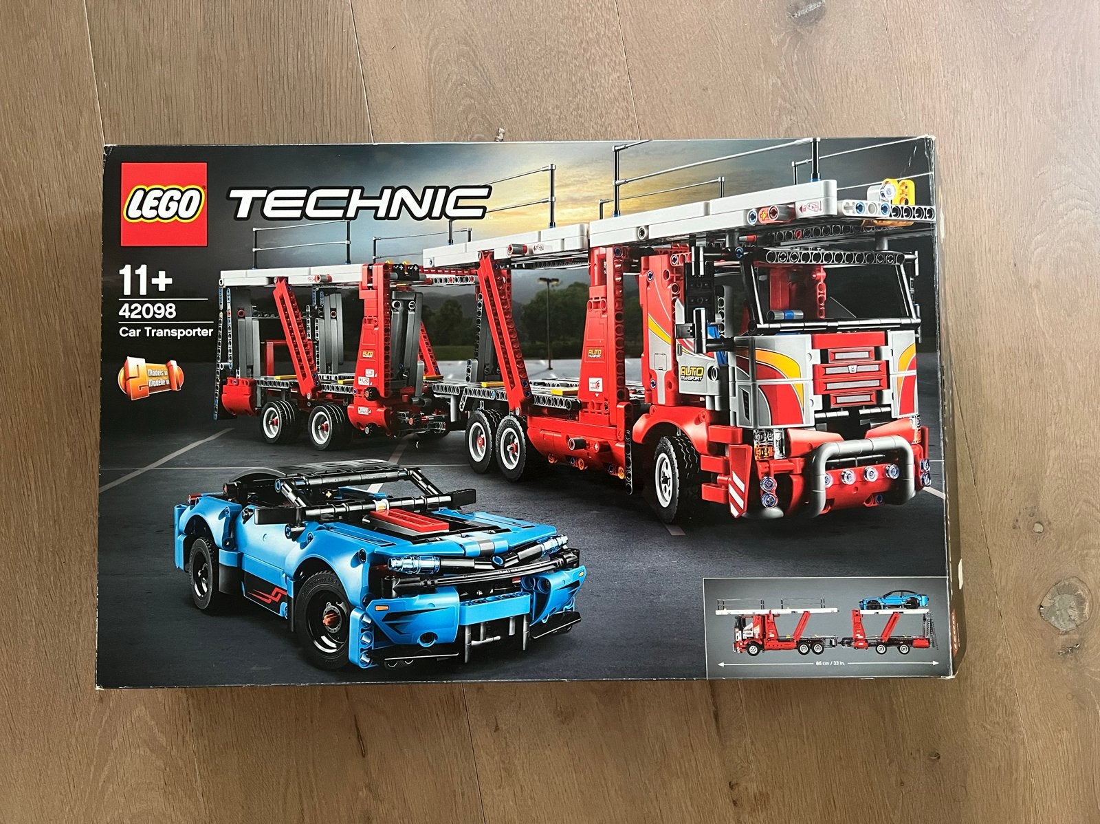 Lego Technic 42098 Autotransporter, Kinderen en Baby's, Speelgoed | Duplo en Lego, Lego, Ophalen of Verzenden, Zo goed als nieuw