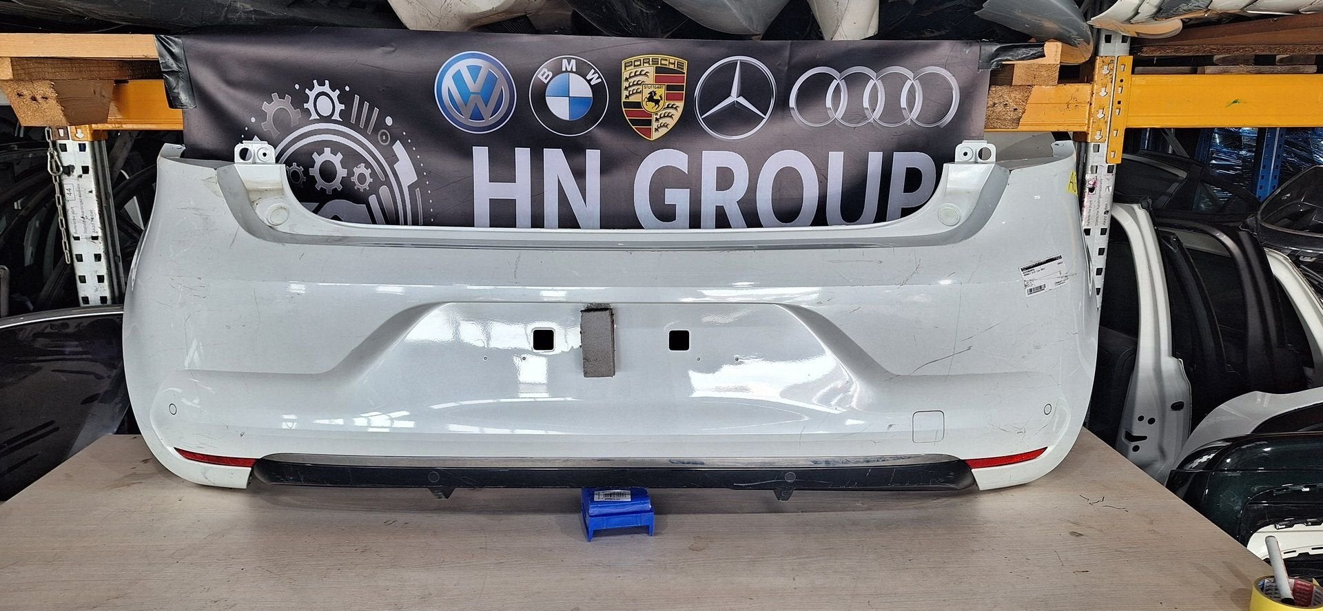 Achterbumper van een Renault Clio (TEGNE), Gebruikt, -, -, Ophalen of Verzenden