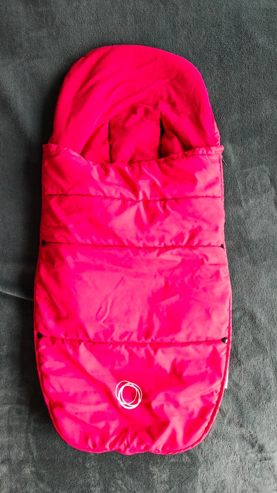 Originele Bugaboo voetenzak – rood – lekker warm, Kinderen en Baby's, Ophalen of Verzenden, Gebruikt, Kinderwagen, Bugaboo