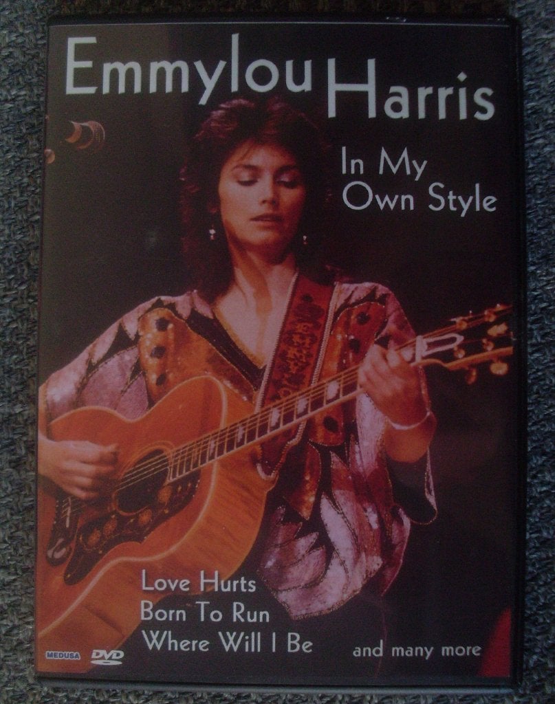 DVD Emmylou Harris - In My Own Style (Live) Dave Matthews, Alle leeftijden, Ophalen of Verzenden, Zo goed als nieuw, Muziekvideo's