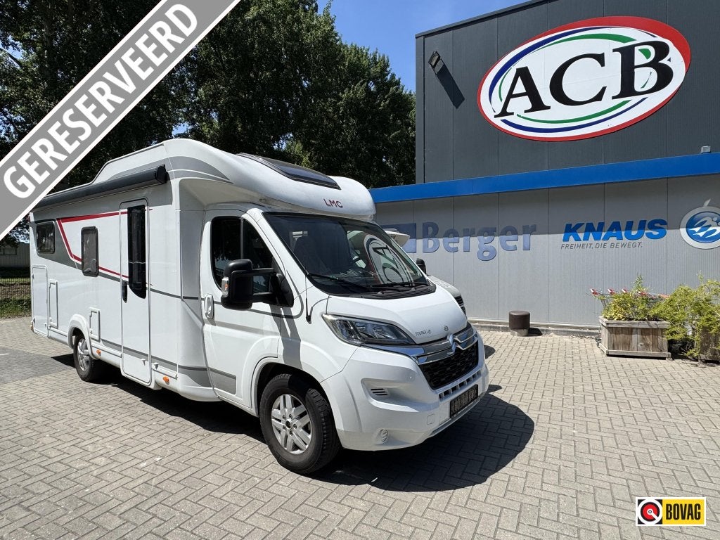 LMC Tourer Lift H 730 G, Caravans en Kamperen, Campers, Standaard zit, Ringverwarming, Bedrijf, Overige merken