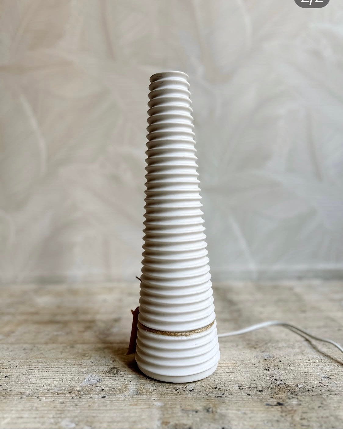 Vintage porselein ikea lamp, Antiek en Kunst, Ophalen of Verzenden