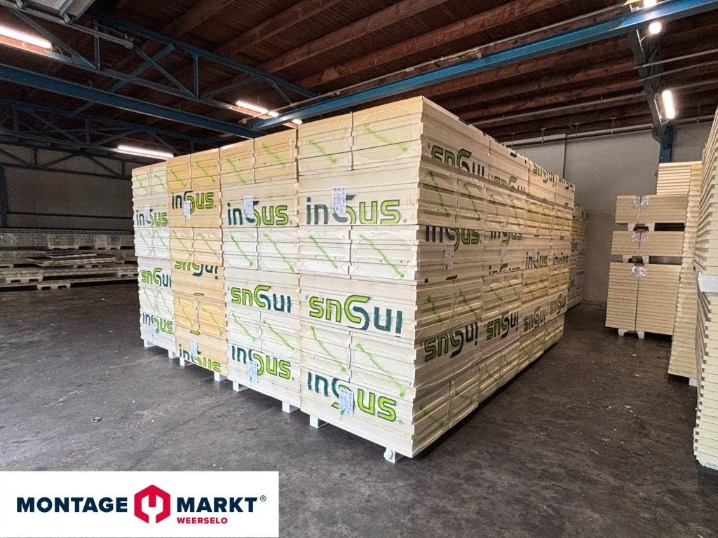 B-keus PIR-isolatie | 140 mm | Insus | 1000 m2+ | Goedkoop, Doe-het-zelf en Verbouw, Isolatie en Afdichting, Ophalen, Dakisolatie