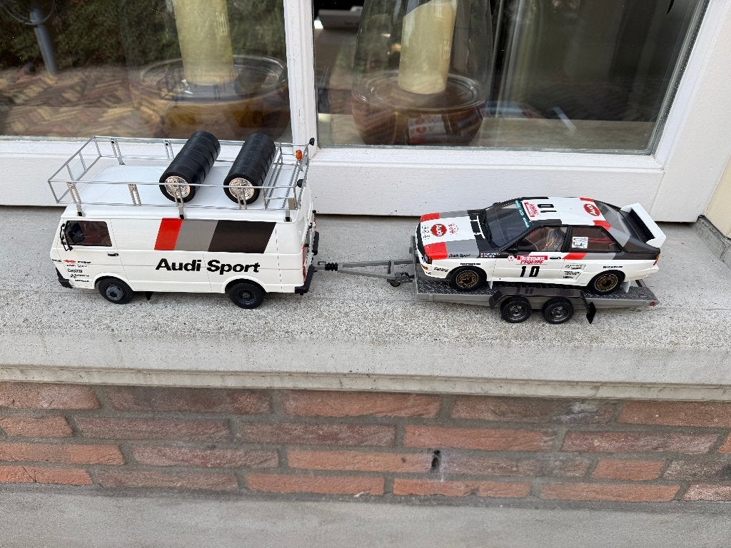 1:18 Volkswagen LT35 + Audi LWB Rallye Set Otto Models OT418, 2, rue de l'écusson, Zone commerciale Oxygène Sud, Josselin, 56120, FR