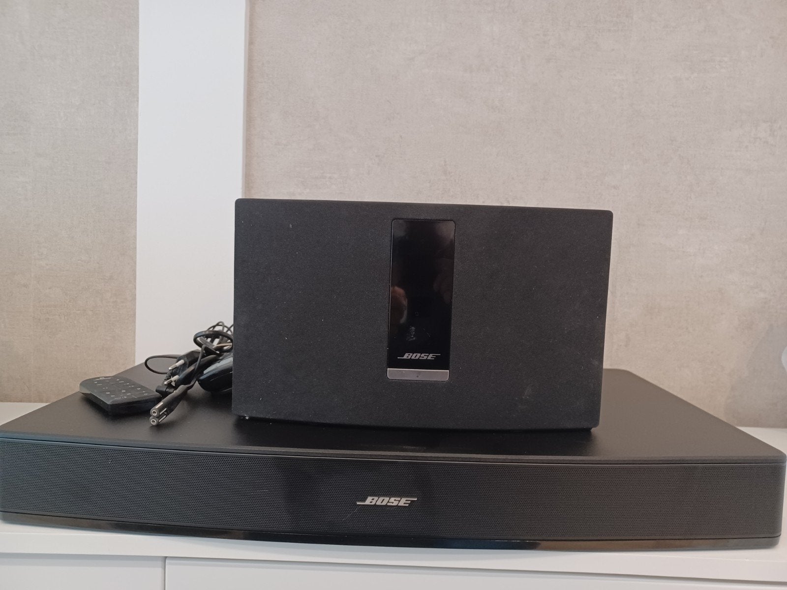 Bose Solo 15 TV Sound System met SoundTouch 20 Series II, 70 watt of meer, Overige spelers, Ophalen, Overige merken
