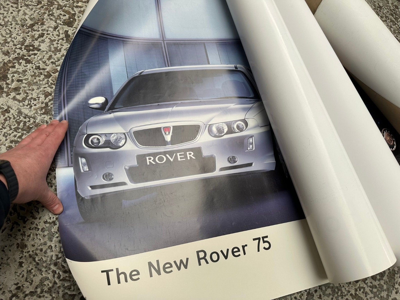 Set Rover dealer posters (75, 45, 100, streetwise), Ophalen of Verzenden, Nieuw, A1 t/m A3, Film en Tv