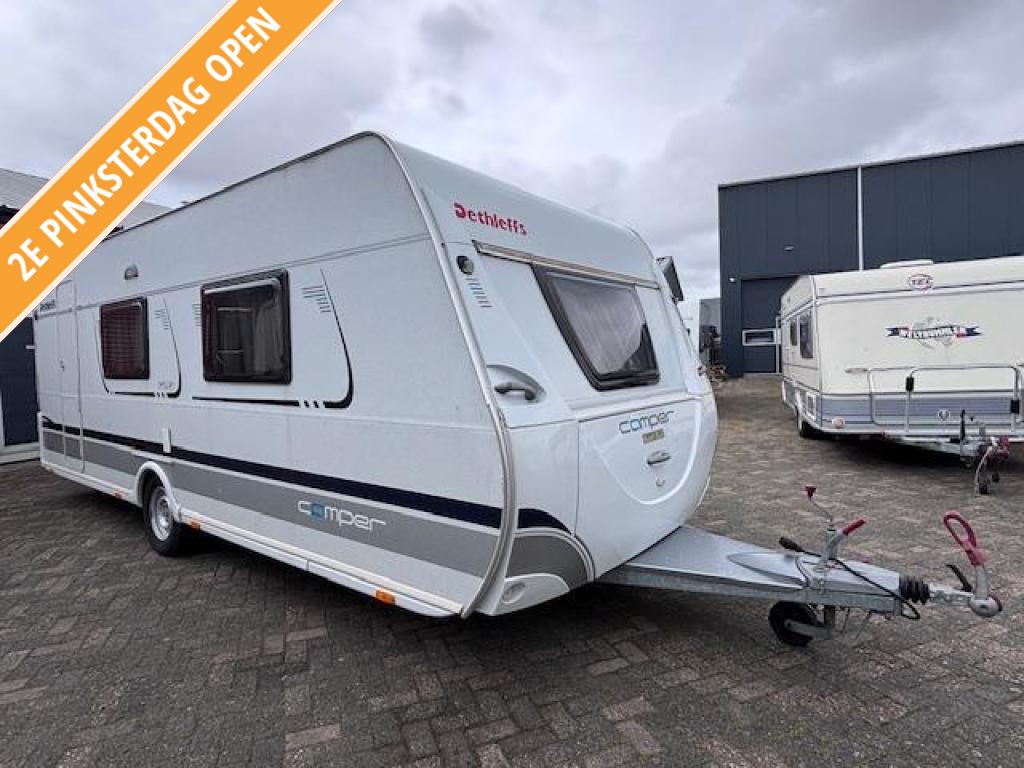 Dethleffs Camper Style 545 DBM bj.2010,VOORTENT,QUEENSBED!!!, Caravans en Kamperen, Caravans, Rondzit, Schokbreker, Bedrijf, Dethleffs