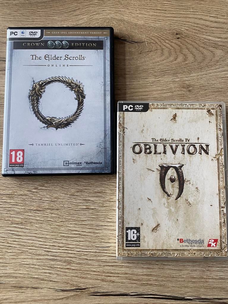 The Elder Scrolls IV: Oblivion + The Elder Scrolls Online, Online, Vanaf 18 jaar, 1 speler, Ophalen of Verzenden