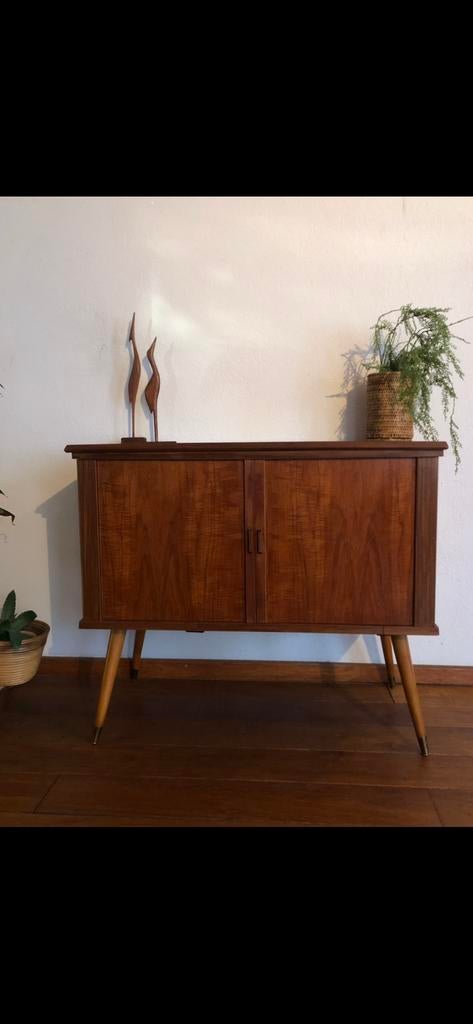 Vintage Teak Dressoir / Kastje Jaren '60, Huis en Inrichting, Ophalen of Verzenden, Zo goed als nieuw