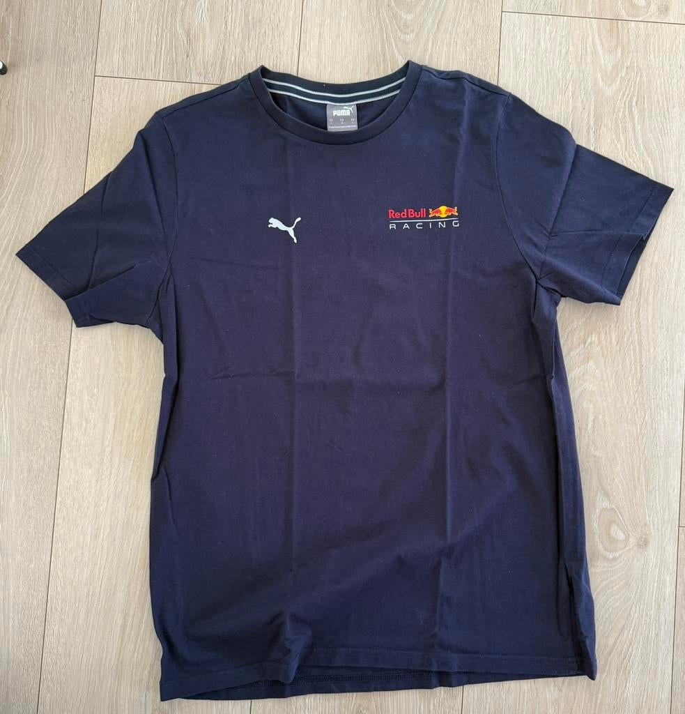 Red Bull Racing T-shirt Blauw Maat L, Ophalen of Verzenden, Zo goed als nieuw, Maat 52/54 (L), Blauw