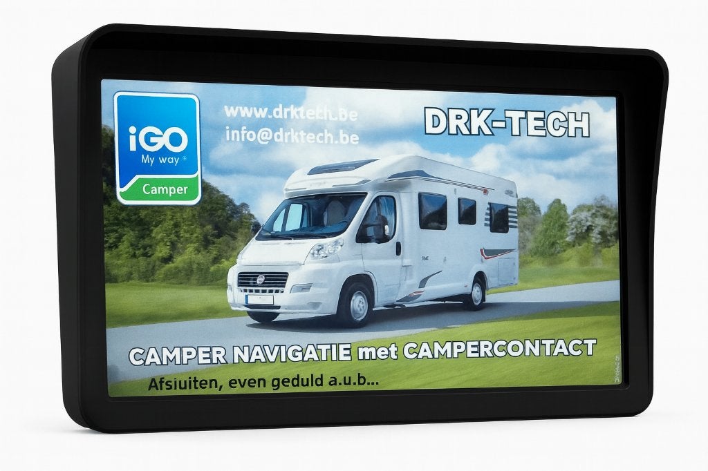 9 inch Caravan-Auto GPS  Campercontact Europa.BLUETOOTH.AVIN, Ophalen of Verzenden, Nieuw