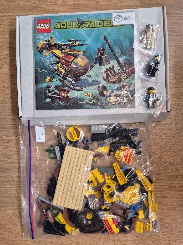 LEGO Aqua Raiders 7776 The Shipwreck - los in zak, Gebruikt, Overige thema's, Lego, Ophalen of Verzenden