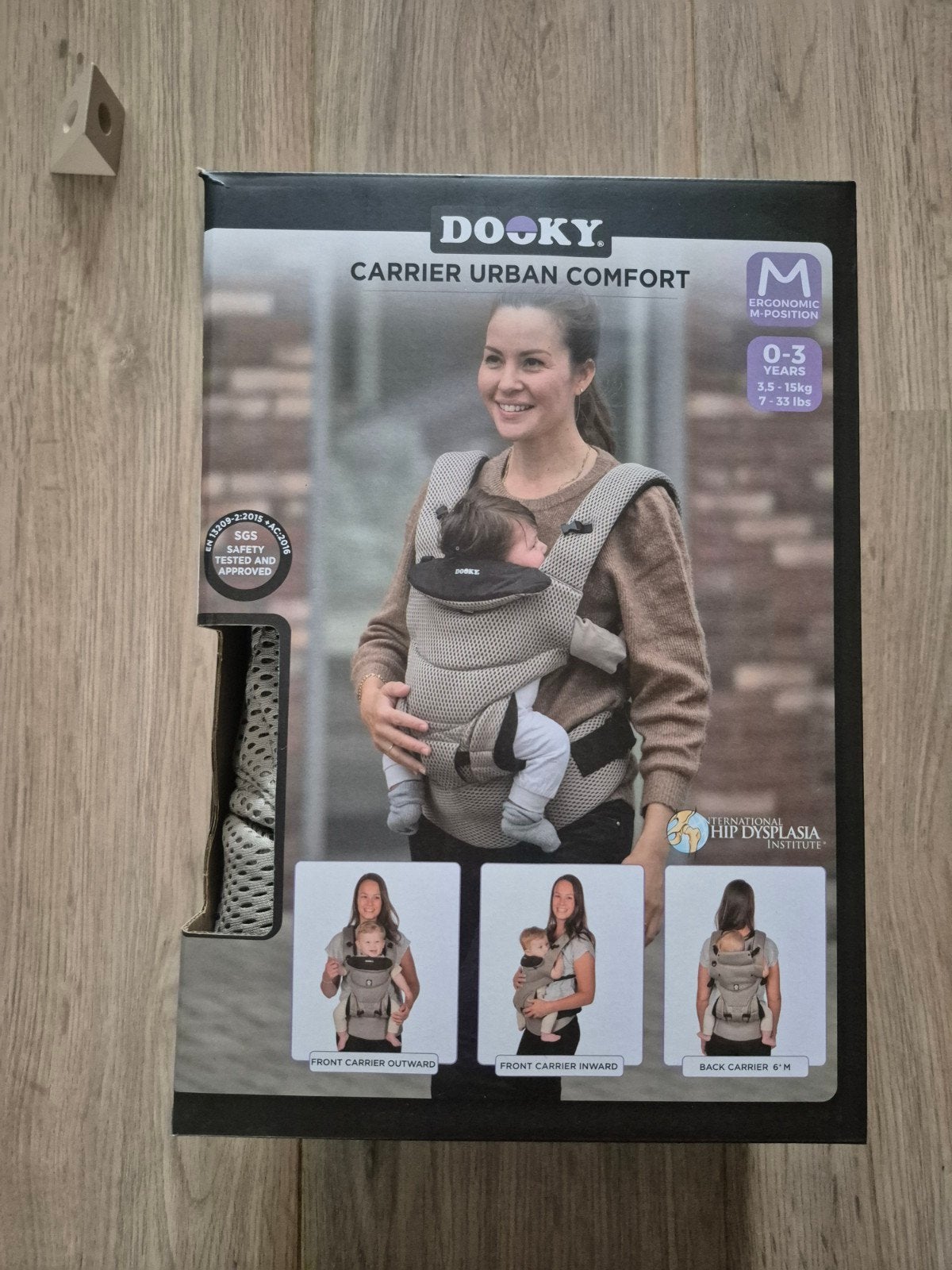 Dooky Carrier Urban Comfort Draagzak - Ergonomisch, Kinderen en Baby's, Ophalen, Zo goed als nieuw, Draagzak, Overige merken