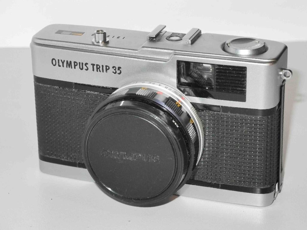 Olympus Trip 35, Audio, Tv en Foto, Fotocamera's Analoog, Ophalen of Verzenden, Gebruikt, Compact, Olympus