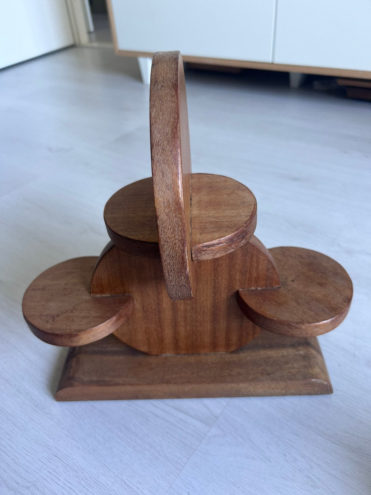 Antieke etagere hout (zonder ravelli keramiek), Ophalen of Verzenden, Zo goed als nieuw