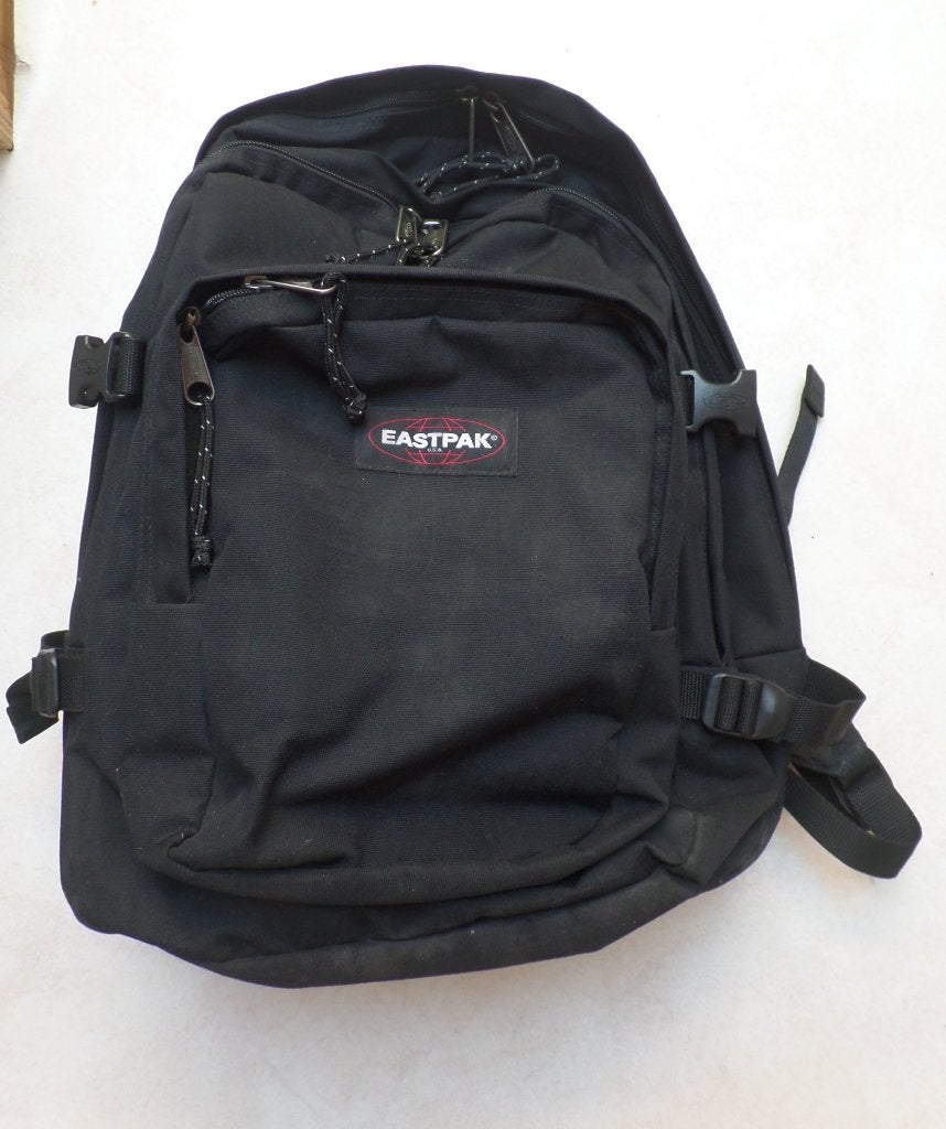 Eastpak Rugtas zwart, 40 cm of meer, Ophalen of Verzenden, Zo goed als nieuw, 30 tot 45 cm