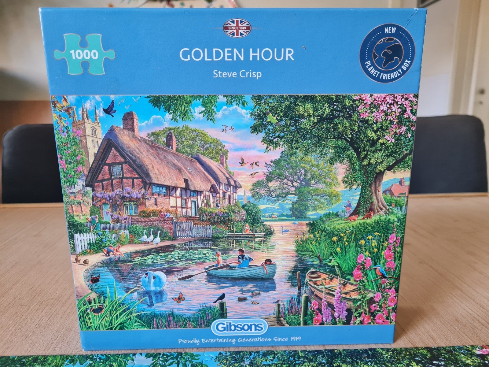 Gibsons puzzel 1000 stukjes, Hobby en Vrije tijd, Ophalen, 500 t/m 1500 stukjes, Zo goed als nieuw