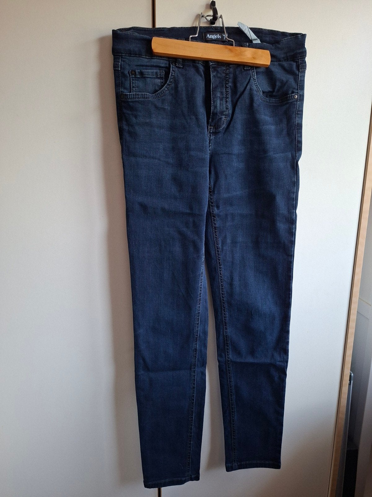 Angels The Women's Jeans - Donkerblauwe spijkerbroek, Blauw, Ophalen of Verzenden, Zo goed als nieuw, W28 - W29 (confectie 36)