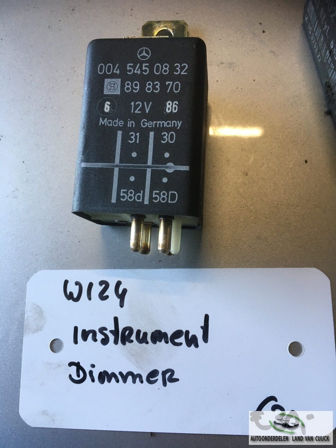w124 instrument dimmer relais, Gebruikt, -, -, Ophalen of Verzenden
