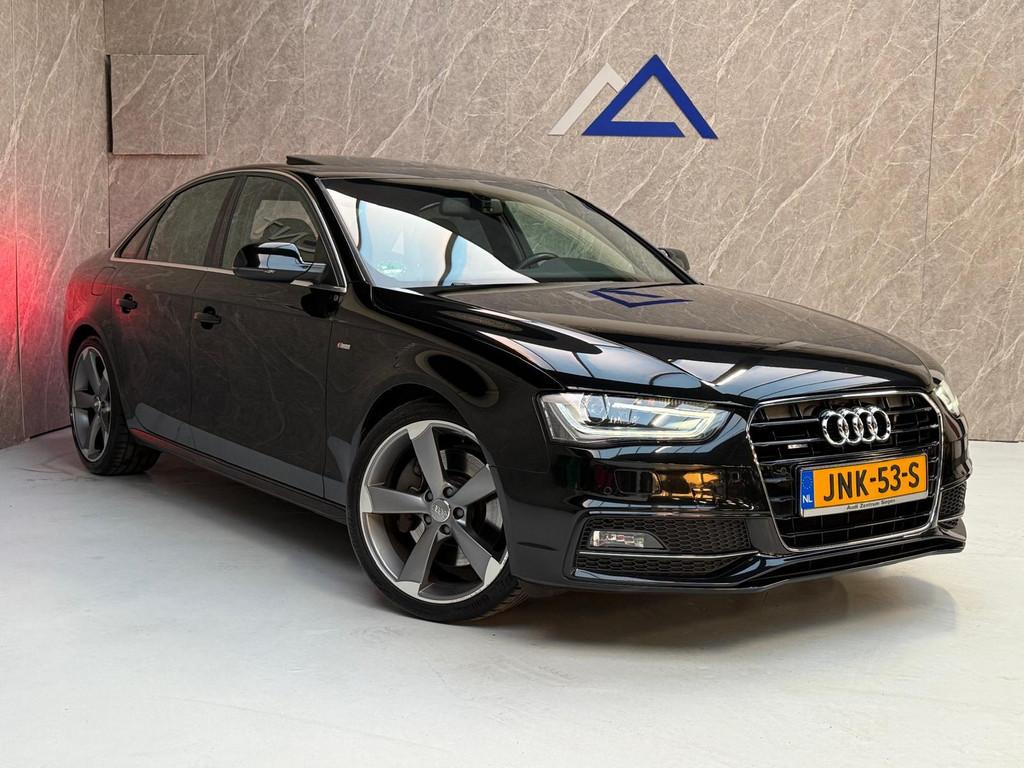 Audi A4 3.0 TFSI 272 PK quattro 3x S-Line / Goed Onderhouden, Auto's, Gebruikt, 2995 cc, A4, Zwart